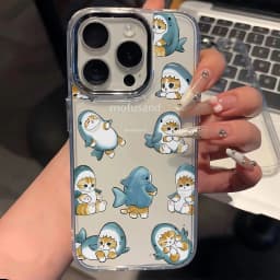 New Cute M-mofusands Cat Phone Case For Google Pixel 10 9 8 7 8A 9A XL Pro 4G 5G Transparent Soft Silicone TPU Back Cover