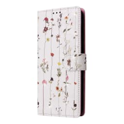 Wallet Floral Leather Phone Case For Samsung Galaxy S25 Edge S25 Ultra S25 Plus S25 S24 S23 S23 Fe S22 S21 S20 S10 E S9 Plus