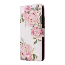 Wallet Floral Leather Phone Case For Samsung Galaxy S25 Edge S25 Ultra S25 Plus S25 S24 S23 S23 Fe S22 S21 S20 S10 E S9 Plus