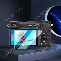 2PCS Tempered Glass For Sony Alpha 6700 ILCE-6700 A6700 A6400 A6300 A6000 A5000 Camera LCD Display Screen Protector Film Cover