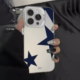 New Stars Lucky Angel Number Phone Case For IPhone 16 15 14 13 12 11 Mini Pro Max X XR XSMAX 8 7 Plus Anti Fall Matte Back Cover