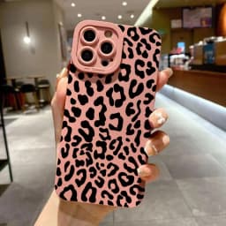 Animal Minimalist Gray Leopard Print Case For Samsung Galaxy S26 A56 A16 A35 A55 A34 A54 S25 Ultra S24 FE S23 Plus S22 S21 Cover