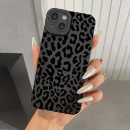 Animal Minimalist Gray Leopard Print Case For Samsung Galaxy S26 A56 A16 A35 A55 A34 A54 S25 Ultra S24 FE S23 Plus S22 S21 Cover