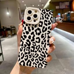 Animal Minimalist Gray Leopard Print Case For Samsung Galaxy S26 A56 A16 A35 A55 A34 A54 S25 Ultra S24 FE S23 Plus S22 S21 Cover