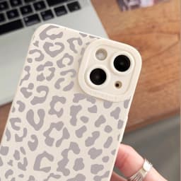 Animal Minimalist Gray Leopard Print Case For Samsung Galaxy S26 A56 A16 A35 A55 A34 A54 S25 Ultra S24 FE S23 Plus S22 S21 Cover