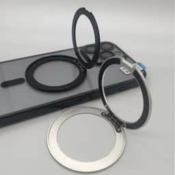 New alloy magnetic phone holder 360 ° rotating lazy person holder Magsafe magnetic ring buckle holder For iPhone Samsung Google