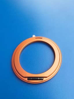 New alloy magnetic phone holder 360 ° rotating lazy person holder Magsafe magnetic ring buckle holder For iPhone Samsung Google