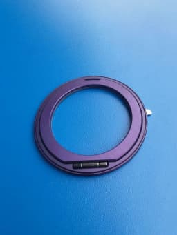 New alloy magnetic phone holder 360 ° rotating lazy person holder Magsafe magnetic ring buckle holder For iPhone Samsung Google
