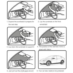 Custom Car Window Sunshade For BYD Seal 2022 - 2024 Full Cover Privacy Blind Curtain Front Windshield 2023