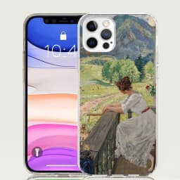 Claude Monet Garden Lotus Bridge Case Phone Cover for Apple iphone 16 15 14 13 12 Mini 11 Pro Max 16E X XS XR 7 Plus 8 + SE 2020