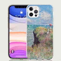 Claude Monet Garden Lotus Bridge Case Phone Cover for Apple iphone 16 15 14 13 12 Mini 11 Pro Max 16E X XS XR 7 Plus 8 + SE 2020