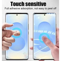 3Pcs Full Cover Tempered Glass For Samsung Galaxy S25 Edge S24 Ultra S23 S22 Plus S21FE S23Fe S24Fe Screen Protector Film Glass