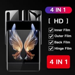 HD Hydrogel Film For Samsung Galaxy Z Fold 7 6 5 4 3 2 5G Special Internal Inner Outer Hinge Sticker Full Body Screen Protector