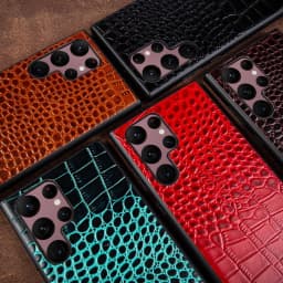 Genuine Leather Cover Case for Samsung Galaxy S26 Ultra S25 S24 S23 FE S22Plus Note 20 10 A53 A51 A52 5G A72 A71 Phone Shell