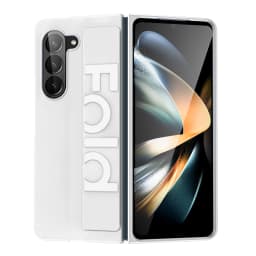 Luxury Ultra-thin Matte Silicone Wrist Strap Case For Samsung Galaxy Fold 7 6 5 4 3 5G Folding Shockproof Hard Back Cover