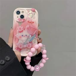 Flower Bracket Bracelet Case For Samsung Galaxy A56 5G A55 A36 A16 A15 A54 A14 A34 A35 A26 A23 A24 A52 A53 A05 A05S A06 A25 A32