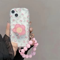 Flower Bracket Bracelet Case For Samsung Galaxy A56 5G A55 A36 A16 A15 A54 A14 A34 A35 A26 A23 A24 A52 A53 A05 A05S A06 A25 A32