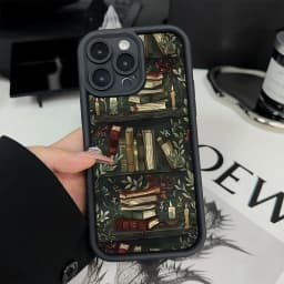 Book Shelf Creative Pattern Phone Case For Samsung Galaxy S26 A56 A36 A26 A55 A35 A54 5G S25 S24 S23 Ultra S22 Plus S21 FE Cover