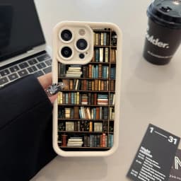 Book Shelf Creative Pattern Phone Case For Samsung Galaxy S26 A56 A36 A26 A55 A35 A54 5G S25 S24 S23 Ultra S22 Plus S21 FE Cover