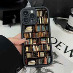 Book Shelf Creative Pattern Phone Case For Samsung Galaxy S26 A56 A36 A26 A55 A35 A54 5G S25 S24 S23 Ultra S22 Plus S21 FE Cover