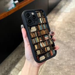 Book Shelf Creative Pattern Phone Case For Samsung Galaxy S26 A56 A36 A26 A55 A35 A54 5G S25 S24 S23 Ultra S22 Plus S21 FE Cover