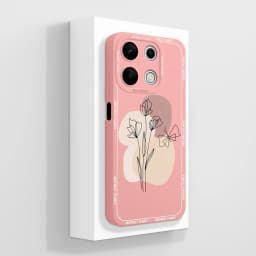 Cover For Xiaomi Redmi Note 13 Pro 4G Cases Coque Cartoon Pattern Cat Liquid Soft Silicone Luxury Bumper For Redmi Note13 Fundas