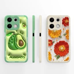 Cover For Xiaomi Redmi Note 13 Pro 4G Cases Coque Cartoon Pattern Cat Liquid Soft Silicone Luxury Bumper For Redmi Note13 Fundas