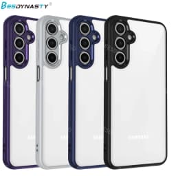 Luxury Matte Acrylic Clear Hard Case For Samsung Galaxy A56 A36 5G A26 A16 A07 A25 A55 A35 A54 A34 A53 M56 M53 A06 A33 Cover