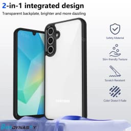 Luxury Matte Acrylic Clear Hard Case For Samsung Galaxy A56 A36 5G A26 A16 A07 A25 A55 A35 A54 A34 A53 M56 M53 A06 A33 Cover