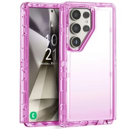 Heavy Duty Transparent Bumper Shockproof Otterbox Case for Samsung Galaxy S25 Ultra S23 S20 S22 S21 S24 Note 20 Protec Cover