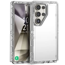 Heavy Duty Transparent Bumper Shockproof Otterbox Case for Samsung Galaxy S25 Ultra S23 S20 S22 S21 S24 Note 20 Protec Cover
