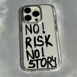 Creative English Letters Phone Case For iPhone 17 16e 16 15 14 13 12 11 Pro Max X XR XS 8 7 Air Plus SE2 Transparent Soft Cover