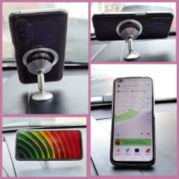 1Pcs Magnetic Metal Ring Universal Mobile Phone Magnet Plate Self Adhesive For Wireless Charger Stand