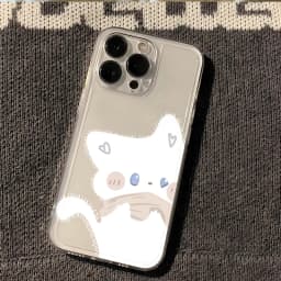 Cartoon Black White Cat Couple Phone Case For Samsung Galaxy A17 A16 A15 A35 A55 A37 A57 S25 S26 Ultra S23 S22 Plus S24FE Cover