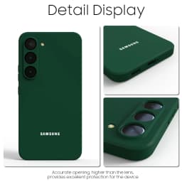 For Samsung Galaxy S24 S25 S23 S22 S21 S10 Plus FE Ultra A55 A54 A35 A16 Silicone Case Shockproof Soft-Touch Back Cover Funda