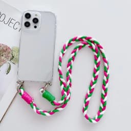 Lanyard Case for Google Pixel 11 9 8 Pro 8A 9A 10 XL Google9 Pixel8 Pixel7 Crossbody Strap Braid Neck Armor Clear TPU Soft Cover