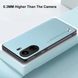 Luxury PU Leather Case For Xiaomi Poco C65 Back Cover Matte Silicone Shockproof Full Protection Phone Case For Redmi 13C 4G