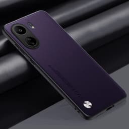 Luxury PU Leather Case For Xiaomi Poco C65 Back Cover Matte Silicone Shockproof Full Protection Phone Case For Redmi 13C 4G