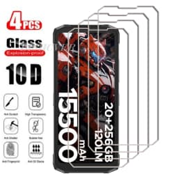 4Pcs For Doogee Fire 6 6.56"DoogeeFire6 Fire6 Power Tempered Glass For Doogee Fire6Power Screen Protector Protective Glass Film