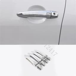 For 2023~2025 Nissan X-Trail X Trail RogueT33 ABS Chrome Door Handle Bowl Car Door handle Cover Protective Trim car accessories