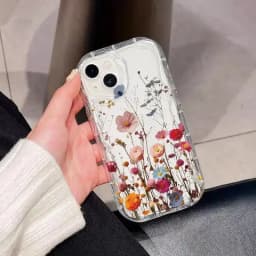 Fresh Oil Painting Daisy Flowers Phone Case For Samsung Galaxy S25 Ultra S24 Plus S25Ultra S25+ S24+ Soft Wavy Edge Cover Cases