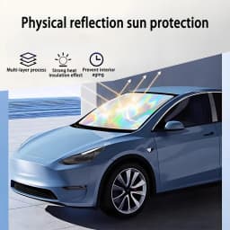 Car Sunshade For SEAT Arona KJ7 2017~2025 2024 2023 2022 2021 Front Windshield Sun Visor Cover Anti UV Protection Accessories