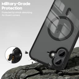 Black Magnetic Case For iPhone 16 Plus 15 Pro Max 14 13 Mini 12 11 X XS XR SE 2022 2020 8 Magsafe Mag Safe Non Yellowing Cover