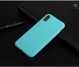Candy Color Cover Case For iphone X XR XS XS Max Simple Solid Color Ultrathin Soft TPU case