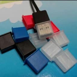 10Pcs New USB Type A Male Anti-Dust Plug Stopper Cap Cover Protector Data Line Protective Sleeve Dust
