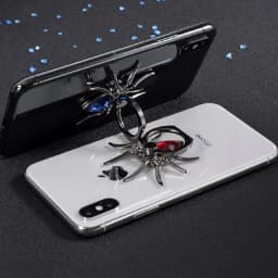 Mobile Spider Ring Phone Holder Luxury Diamond Cell Phone Finger Grip Holder for IPhone 360 Phone Expanding Stand Finger Holder