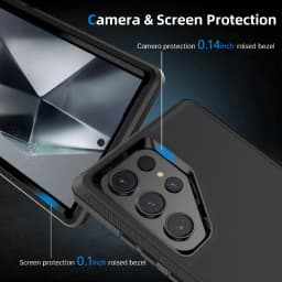 3 IN 1 For Samsung Galaxy S24 S23 S22 S21 S20 ULTRA S10 Plus Note 20 10 9 8 Heavy Duty Shockproof Armor +Belt CliP Phone Case