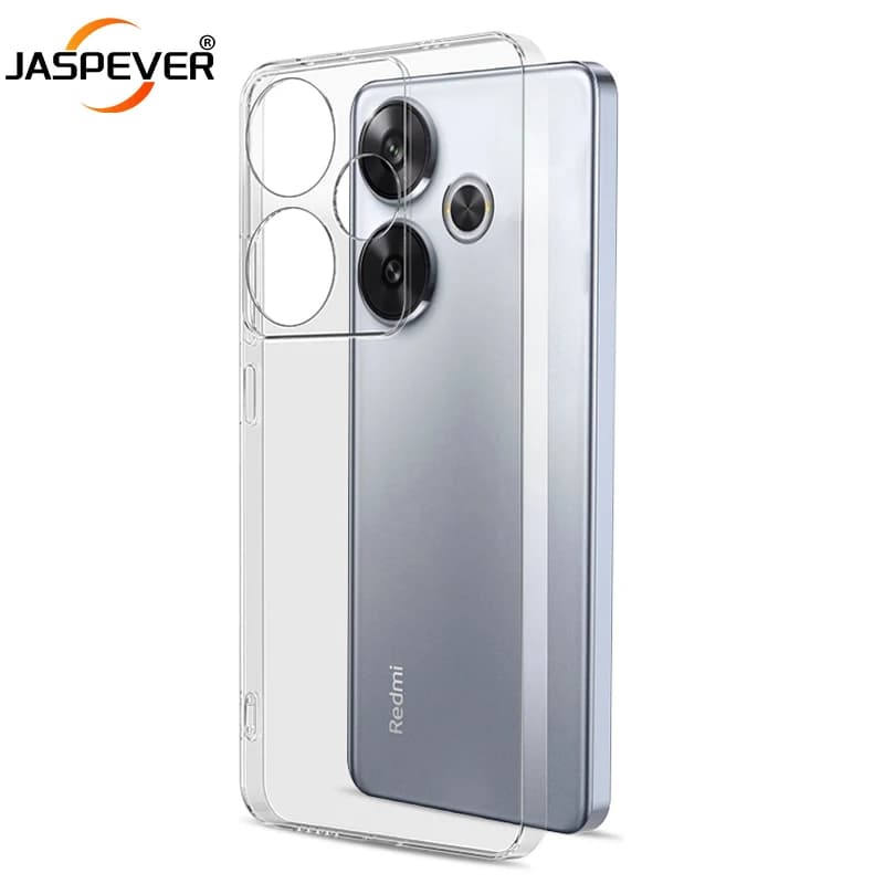 For Xiaomi Poco F6 F5 F4 F3 X6 X5 X4 X3 GT M6 M4 M3 Pro 4G 5G Silicone Case Shockproof Clear Cover Ultra Thin Soft Clear Shell