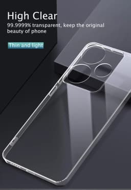 For Xiaomi Poco F6 F5 F4 F3 X6 X5 X4 X3 GT M6 M4 M3 Pro 4G 5G Silicone Case Shockproof Clear Cover Ultra Thin Soft Clear Shell