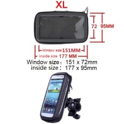Waterproof Motorcycle Phone Holder Support Telephone Mobile Stand for Moto Support for iPhone 11 Universal Bike Mobile Phone Sup